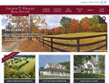 Tablet Screenshot of gtwhalen.com
